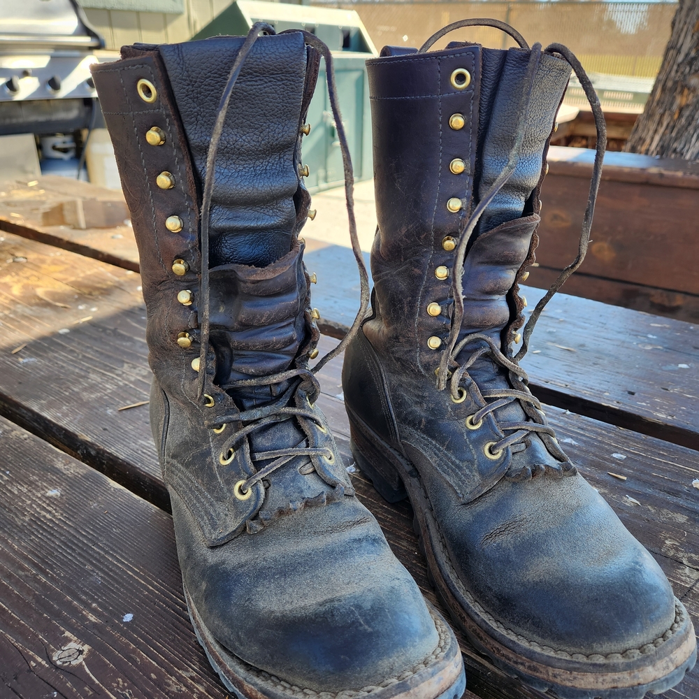 JK Logging Boots, Womens 8